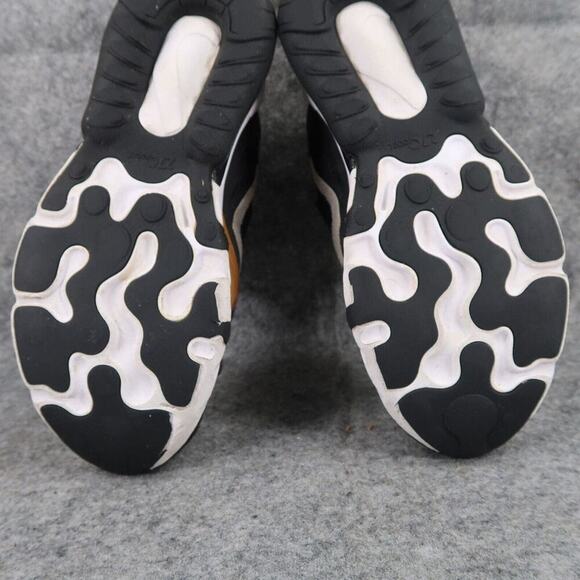 Nike Shoes Kids 4Y Sneakers Air Max 270 React Black Gold Athletic Sport Trainers - Picture 12 of 15